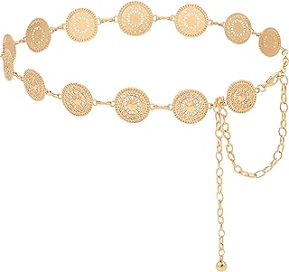 Women's Metal Waist Chain Chunky Body Jewelry Belly Link Belt