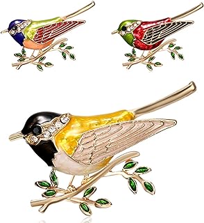 Fashion Cute Crystal Swallow Brooches Pin Bird Shape Corsage Jewelry (3PCS)