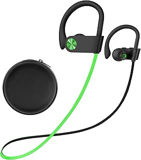 Stiive Pink Bluetooth Earbuds for Sports Enthusiasts with 16 Hours Playtime, IPX7 Waterproof, Fast Connection, and Noise-Cancelling Mic for Gym and Outdoor Workouts