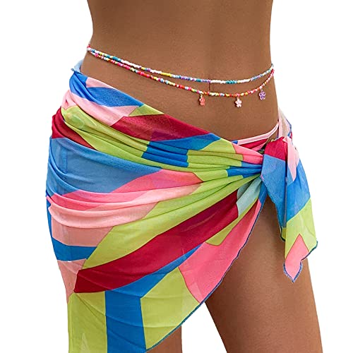 Sexy Beaded Waist Chain Summer Boho Bikini Beads Belly Chains Summer Beach Waist Bead Belly Chain Body Chain Jewelry for Women Girls