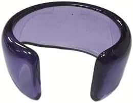 tenghong2021 Colorful Chunky Irregular Transparent Resin Bracelet for Women Girls Geometric Clear Acrylic Retro Thick Thin Wide Cuff Bangle Wristbands Fashion Jewelry Gift