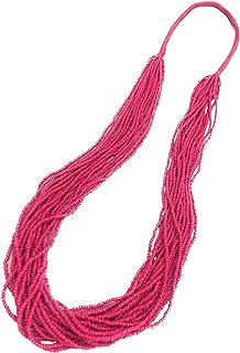 Long necklaces for women trendy ISHVAKU bohemian necklace | Statement necklace for women - beach necklaces for women | Boho necklace | Chunky necklaces for women trendy | Bohemian necklace Beaded Necklaces