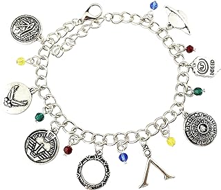 Exclusive Friends TV Show Charm Bracelet with Lobster Claw Clasp and Durable Alloy Box Chain - Perfect Gift for Women