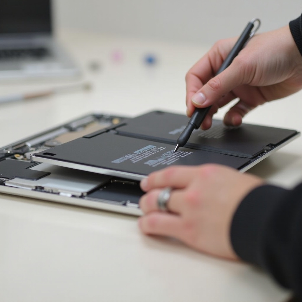 changer batterie sur macbook air