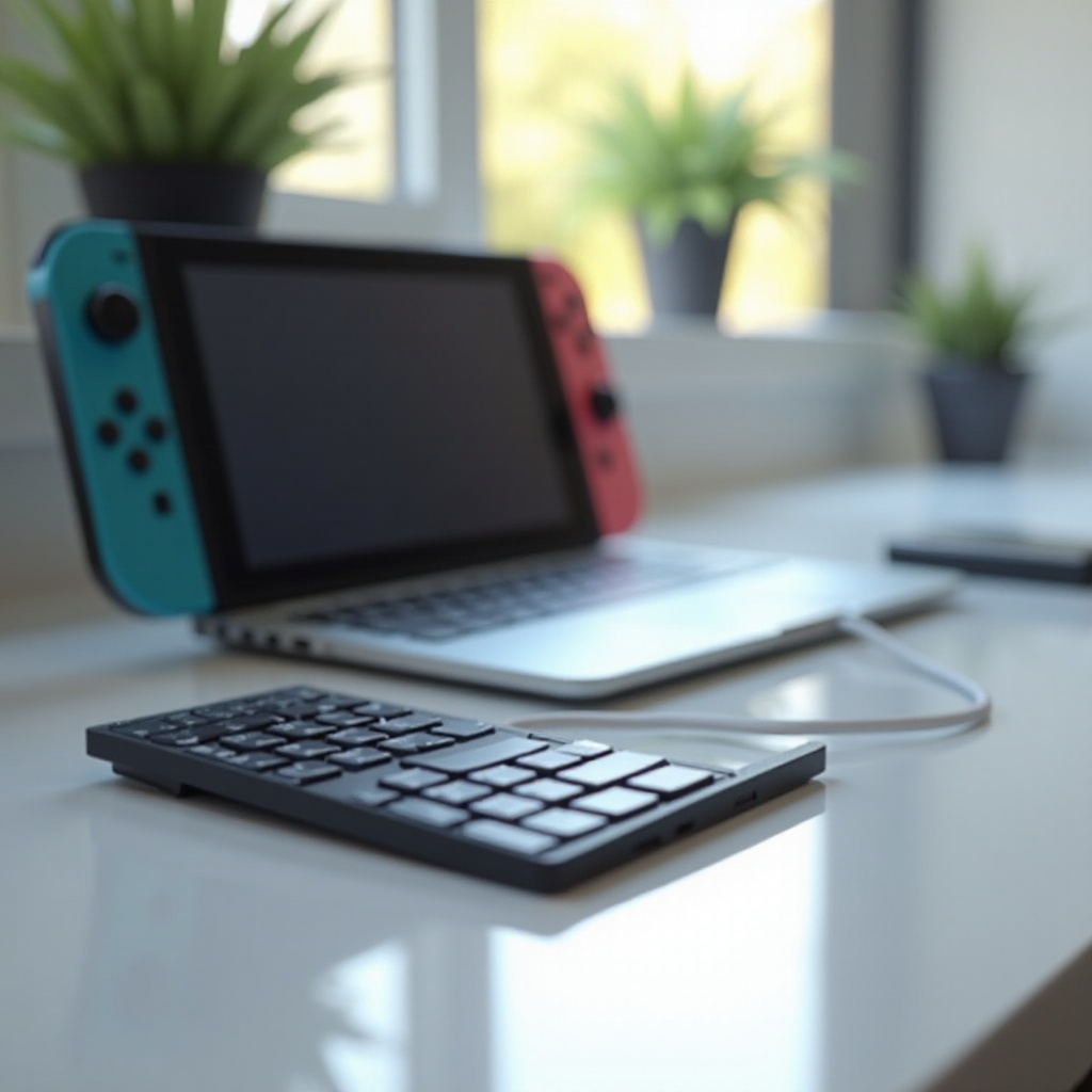 comment mettre un clavier sur switch