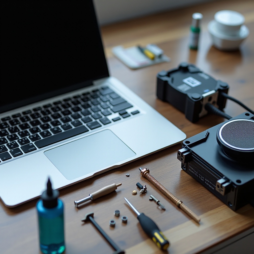 Methode der Flüssigkeitskühlung für Laptops