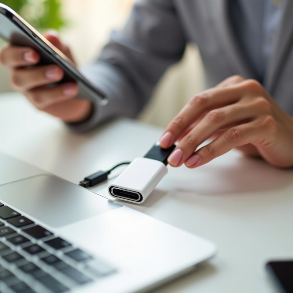 como pasar fotos del movil al pendrive