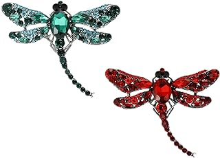 Women's Crystal Diamond Dragonfly Brooch Jewelry Birthday Gift Holiday Brooch And Brooch