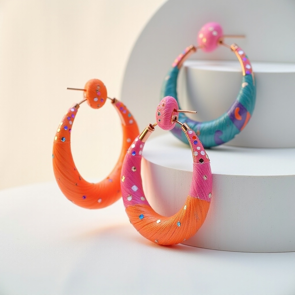 Boucles d'oreilles colorées : le guide ultime