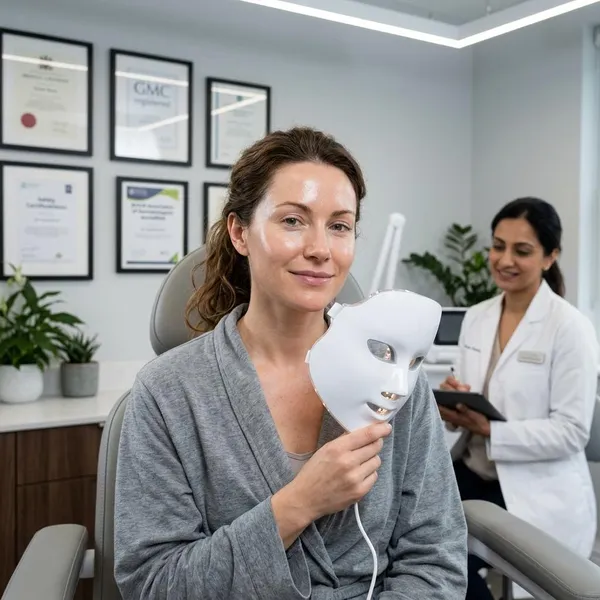 How to use an LED mask safely