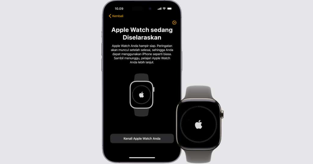 Memasangkan iPhone dengan Apple Watch