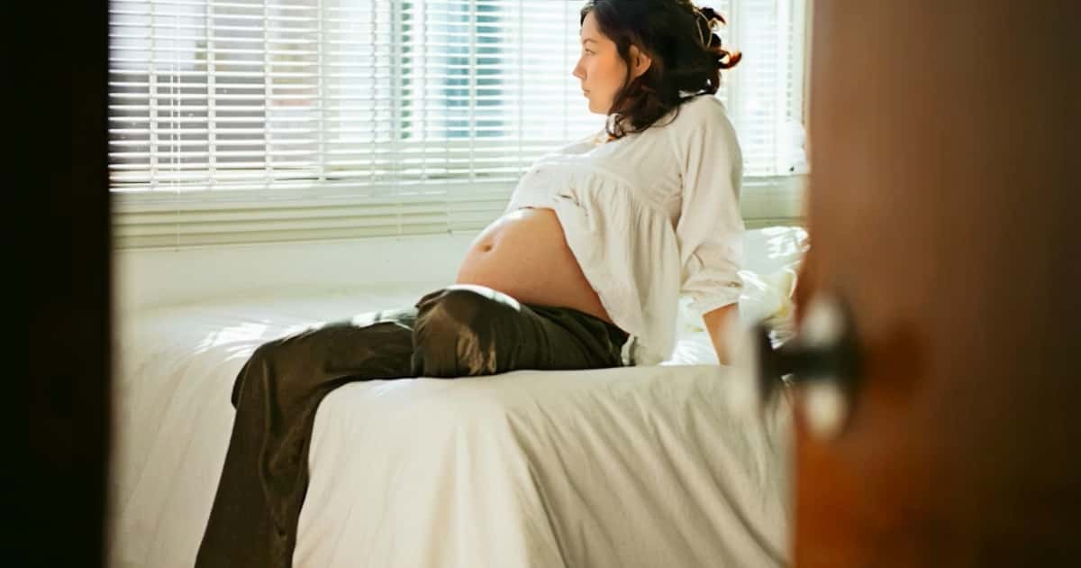 Ruhige Stimmung während der Schwangerschaft