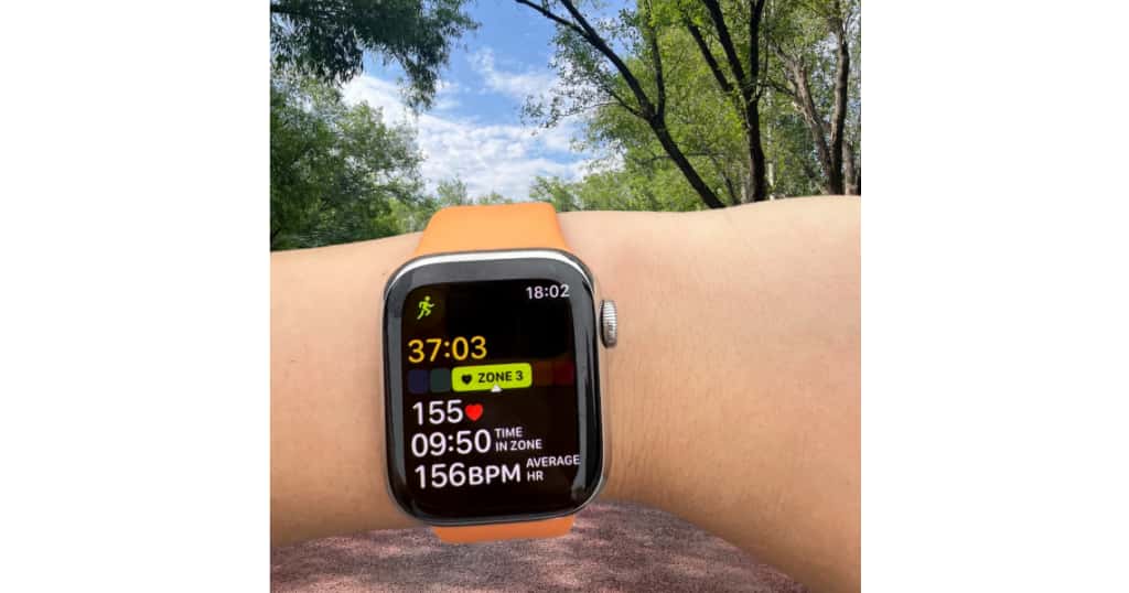 Menggunakan Apple Watch saat berlari