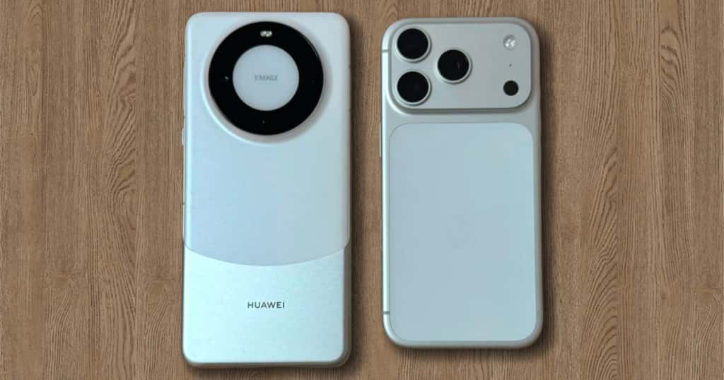 mate60 dan iPhone17 pro
