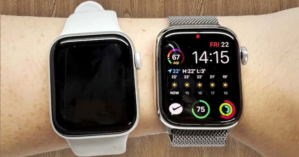 Két Apple Watch különböző szíjjal – tippek a megfelelő óraszíj kiválasztásához a védelem érdekében