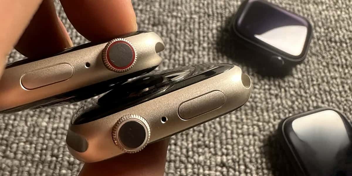 Halaman ini membandingkan versi Apple Watch GPS dan Seluler untuk menunjukkan perbedaannya