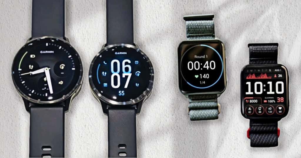 Garmin VenuシリーズのVenu 4とVenu X1の写真