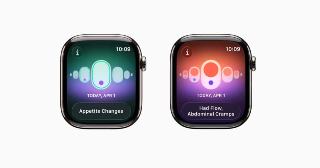 Pelacakan siklus menstruasi Apple Watch