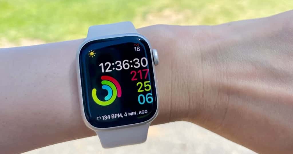 Apple Watchで健康や運動を記録できる