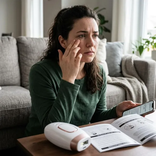 at home laser hair removal eye pain reddit