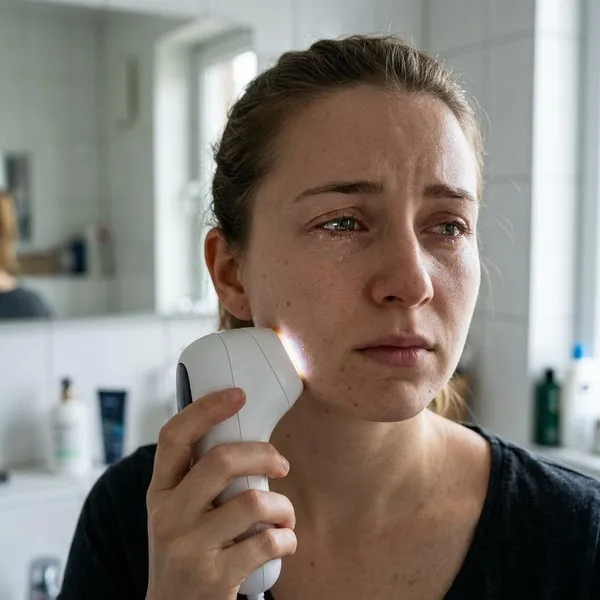 What to do after a flash near your eye