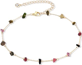ZOERAY Gold Anklets for Women 18K Gold Plated Anklet Evil Eye Turquoises CZ Star Moon Anklet Bracelets Multi Color Layered Foot Chain Beach Jewelry 10''