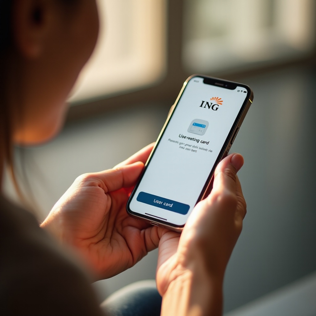 Activa tu tarjeta ING en el móvil fácilmente
