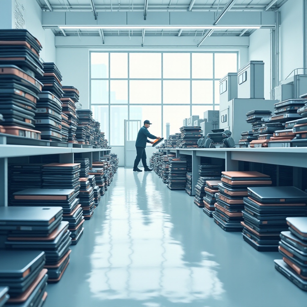 où jeter ordinateur portable