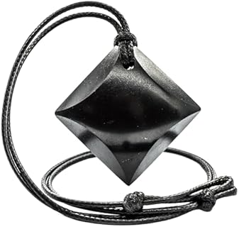 Shungite Pendant Necklaces - High Magick Vibration - Wear them as a Daily Reminder to Shine Bright with Positivity and Protect Yourself from Harmful Outside Influences