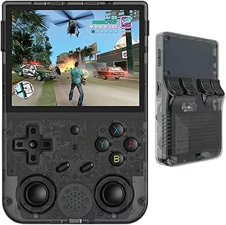 Genzo Consola Portátil de Juguettos para Fans Retro con Pantalla LCD de 3.5 Pulgadas, 15,000 Juegos y Diseño Compacto, Ideal para Pasar el Tiempo Libre en Cualquier Lugar