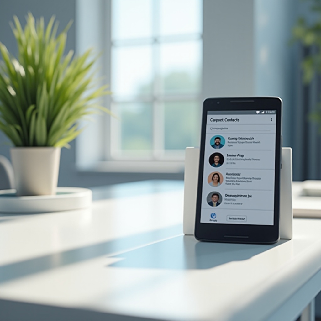 Exporter Contacts Android Sans Tracas