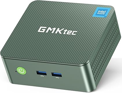 GMKtec G3 Plus Mini PC mit Intel Twin Lake N150, 8GB RAM und 256GB SSD, Unterstützt Windows 11 Pro und Dual HDMI, Ideal für Business und Home Entertainment