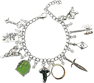 Lobster Claw Clasp, Music Charm Bracelet, Box Chain - Alloy Metal, Ideal for Women, Universe of Fandoms Design
