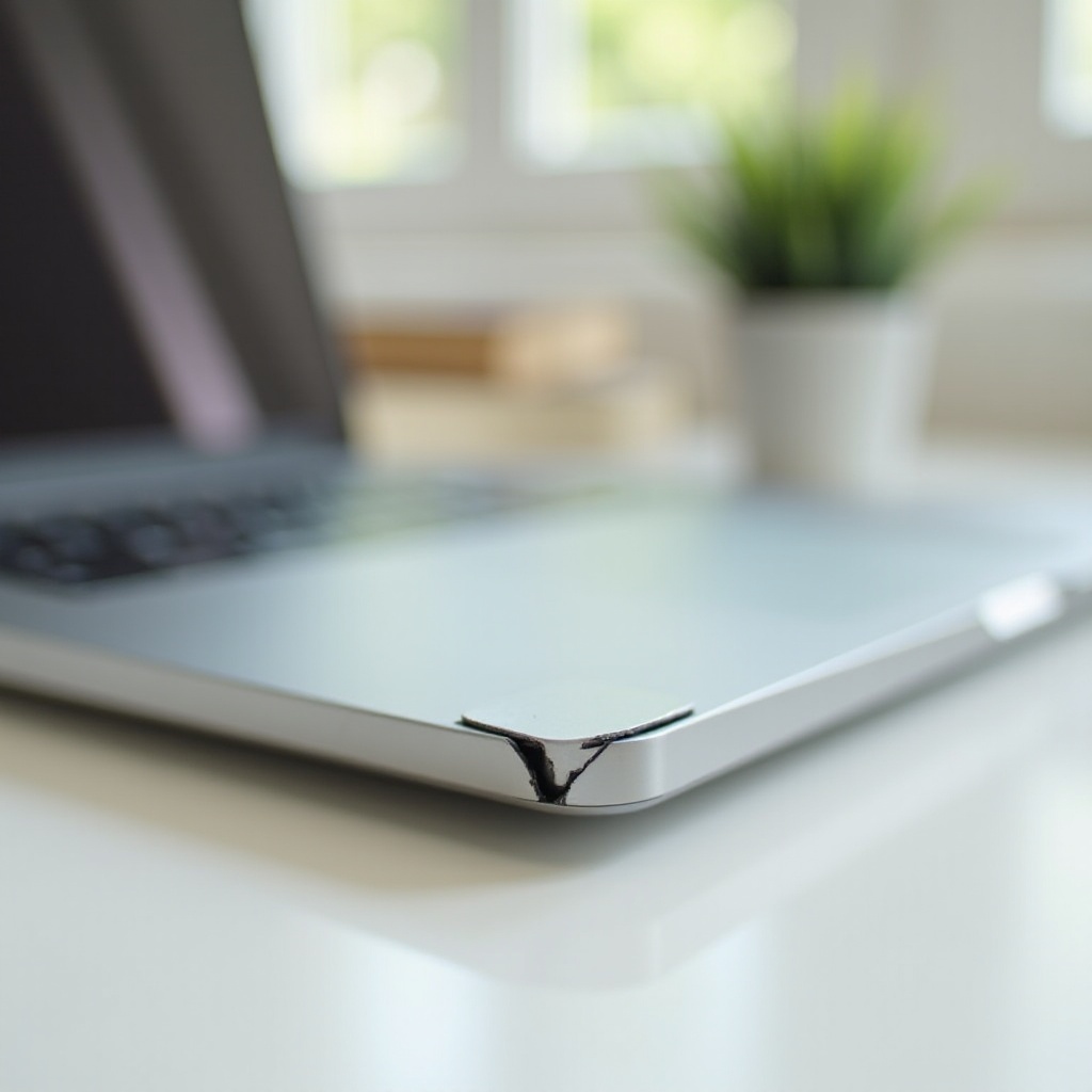 How to Handle a Laptop's Cracked Corner: Practical Tips