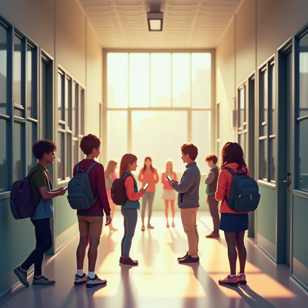 Téléphone portable interdit au lycée : enjeux et solutions