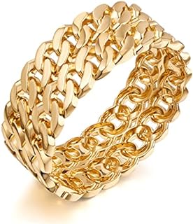 WOWORAMA Chunky Gold Bangle Bracelets for Women Thick Wide Hinged Cuff Bracelets Vintage Statement Gold Bracelet Twisted Hammered Wrist Arm Cuff Bracelets