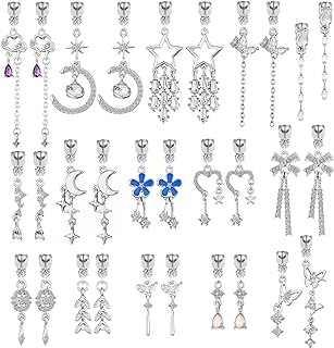 15 Pairs Multi-style Clip-on Earrings for Women and Girls, Hypoallergenic,Ligthweight,Come with Rubber Pads.Non-pierce