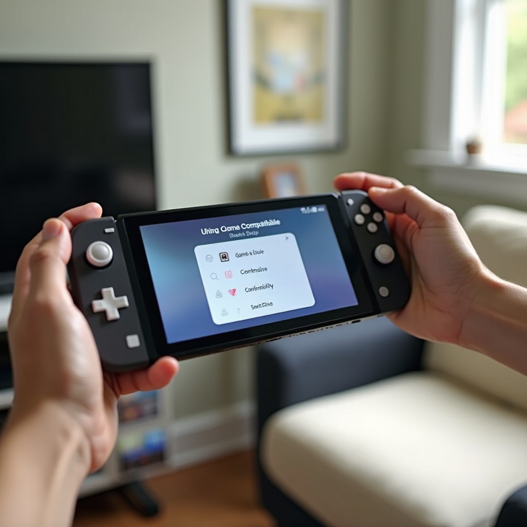 Comment savoir si un jeu est compatible avec la Switch Lite