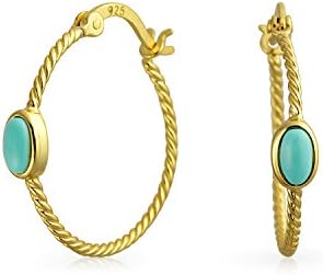 Lightweight Round Slender Endless Continuous Diamond Cut Twist Hoop Earrings For Women Teens Rose Gold Plated .925 Sterling Silver .50 to 2.25 Inches