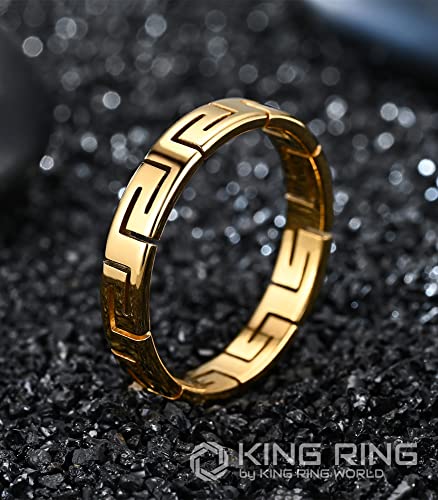 Premium Stainless Steel Greek Engagement Rings, Versatile Design for ...