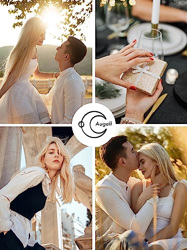 18K Gold Earrings Sterling Silver Hoop Drop Dangle Earrings Paperclip Detachable Link Chain Huggie Earrings for Women Jewelry Gifts