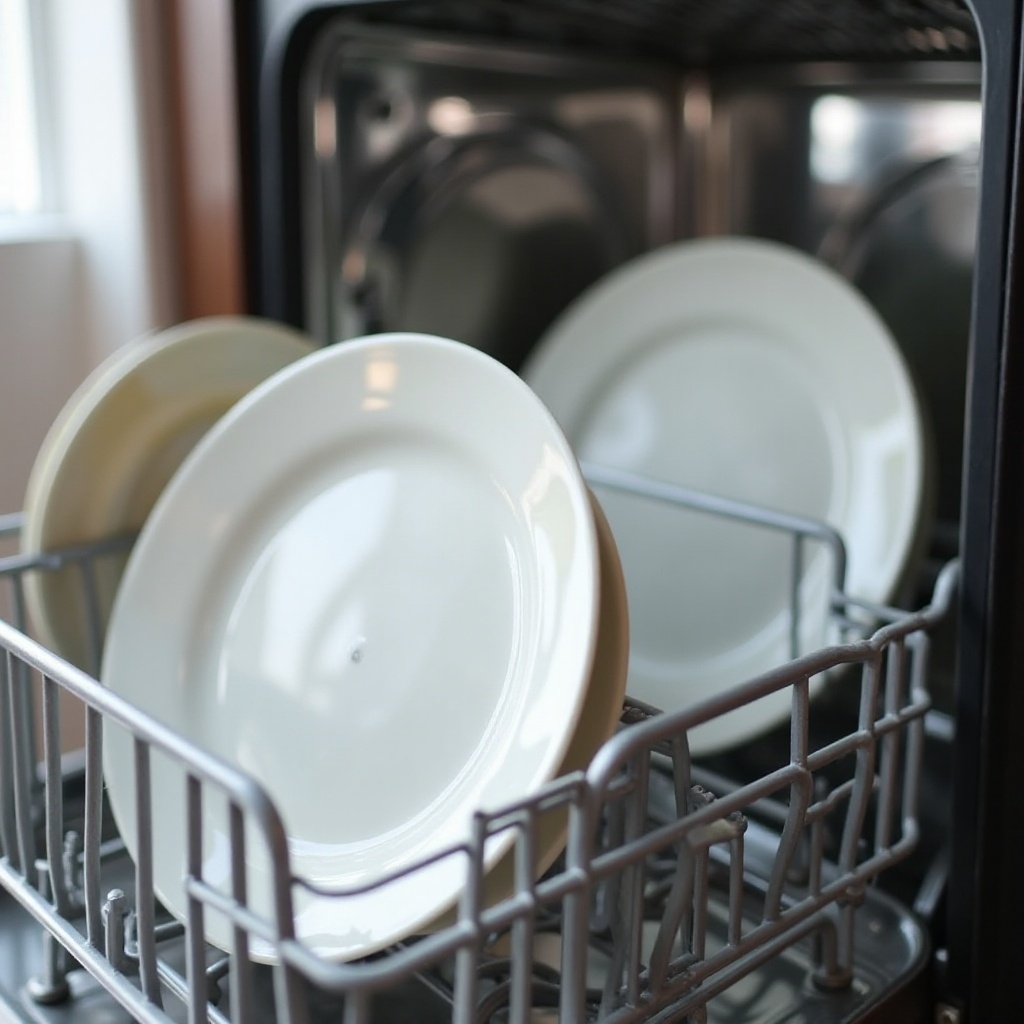 Eliminate White Spots on Dishes Easily