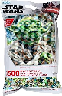 Perler Star Wars Yoda Pattern Bag Beads Kit, 3500pcs