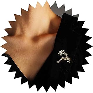 Chic Vintage Boho Deer Brooch with Gold Rhinestone Accents - Alloy Lapel Pin Accessory for Women and Girls