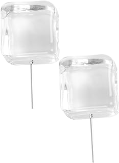 USHOBE 1pc Snowflake Stud Earrings Earings Crystal Cubic Earrings White Bohemian Ear Clip