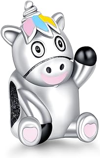 925 Sterling Silver Clasp with Lovely Cubic Zirconia Charm Bracelet for Women - Annmors Sea Travel Dangle Pendant Jewelry Beads, Perfect DIY Gift for any Occasion