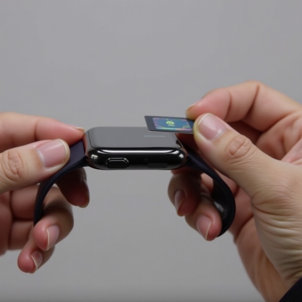 Insérer une carte SIM dans une montre connectée facilement