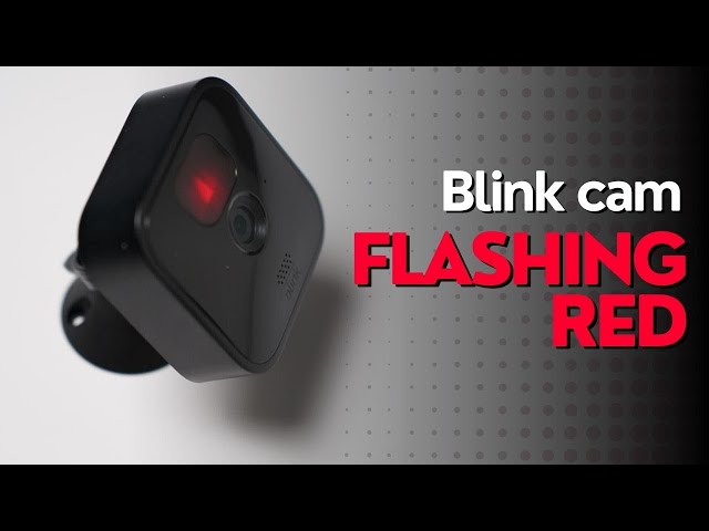 Decoding Blink Camera Lights: What Does the Red Light Signify?