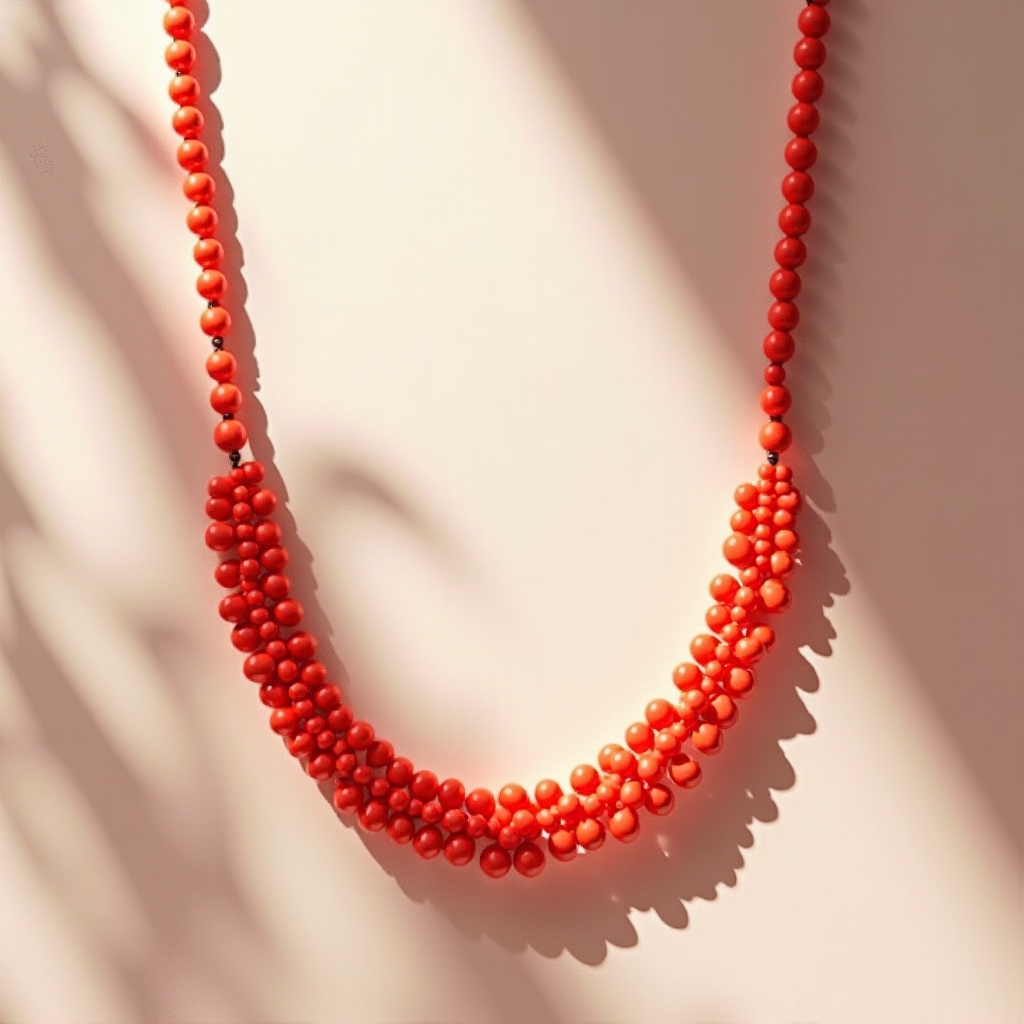 Charme Intemporel des Colliers en Corail Véritable