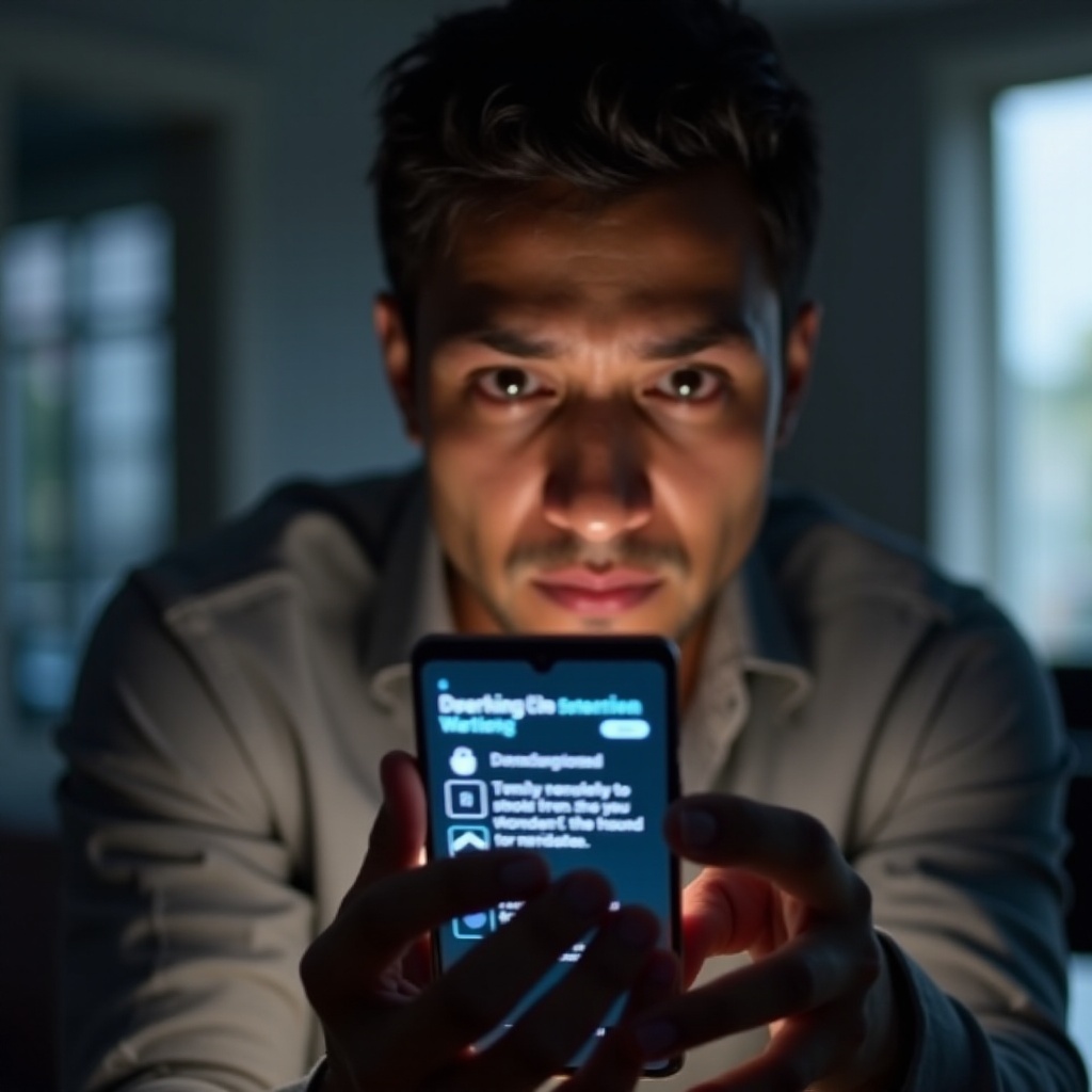 samsung handy virus warnung